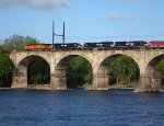 BNSF 5645, NS 8058, 8136, 1023 on CSX K041
